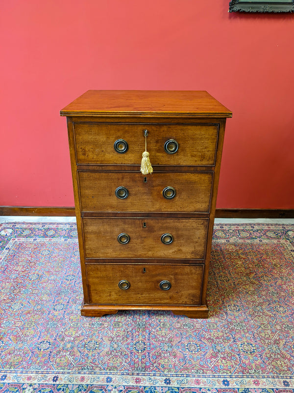 Mid 19th Century Mahogany Tall Chest of Drawers