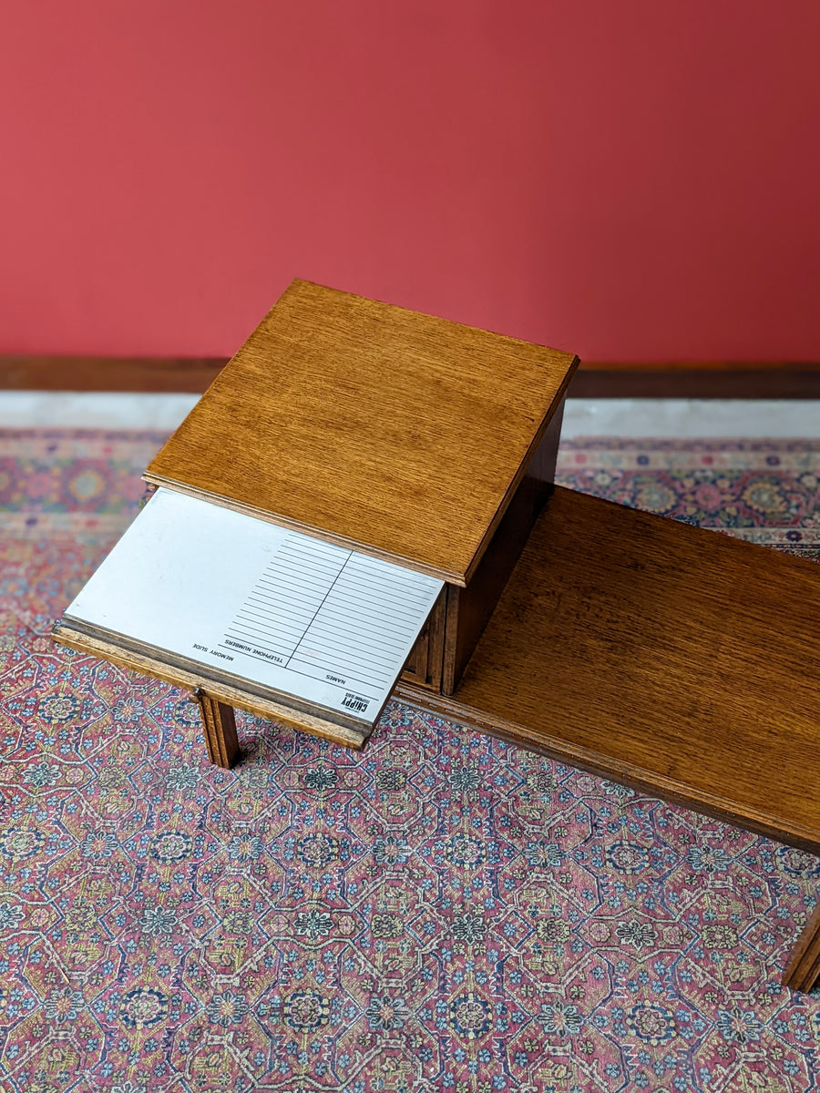 Vintage Chippy Telephone Seat / Telephone Table – Founders Antiques