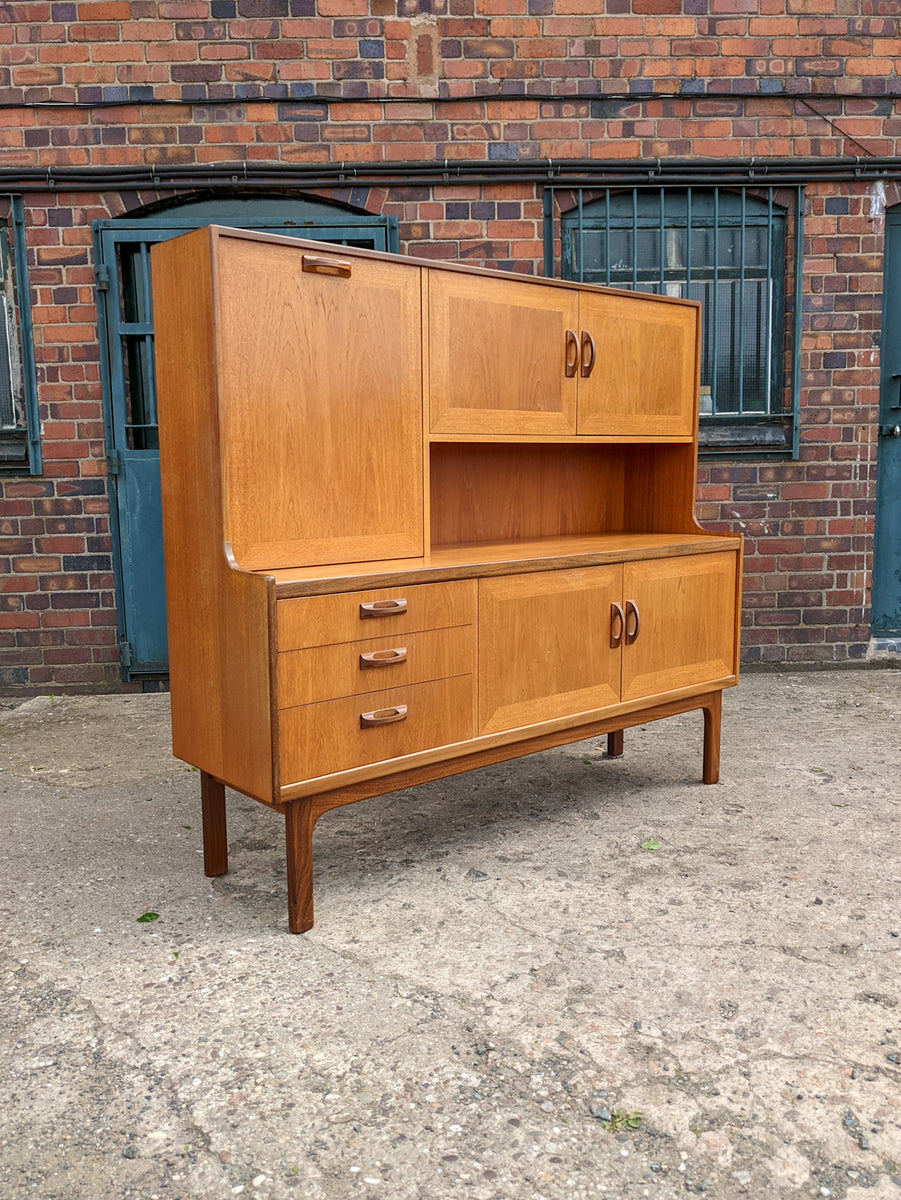 Mid Century G Plan Highboard Sideboard Founders Antiques