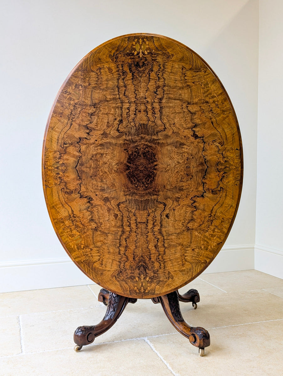 Antique Walnut Furniture | Figured Burr Walnut – Founders Antiques