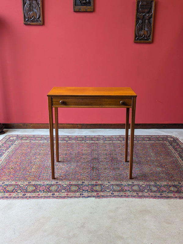 Mid Century Teak Side Table / Small Desk by Younger