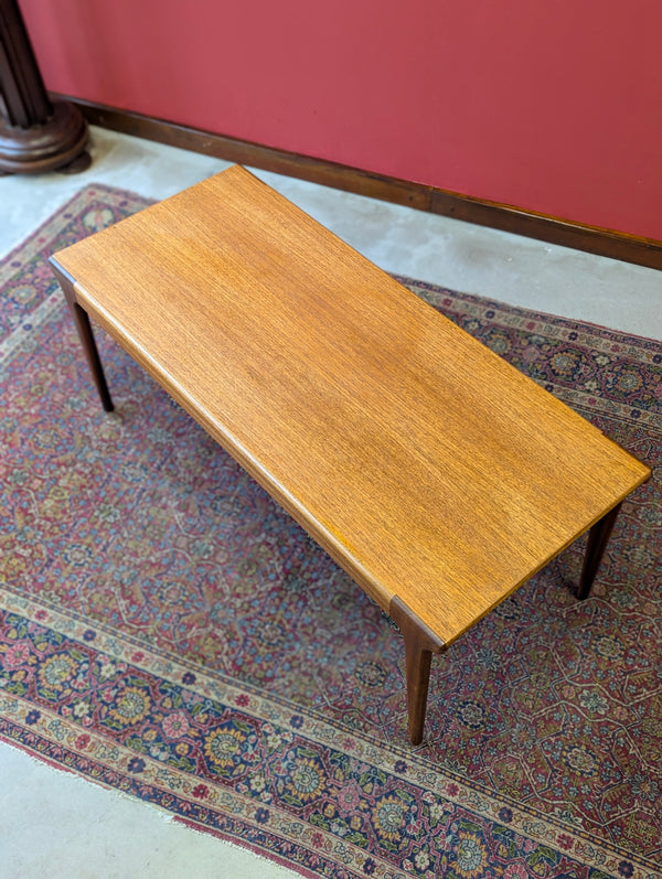 Mid Century 1960’s Long Teak Coffee Table