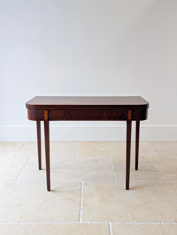 Antique George III Mahogany Tea Table c.1790