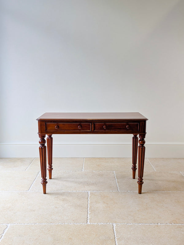 Antique Victorian Mahogany Writing Table c.1870