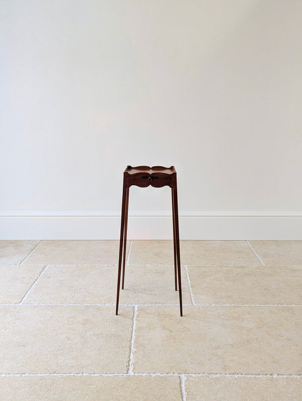 Antique Edwardian Mahogany Urn Stand with Slide c.1905