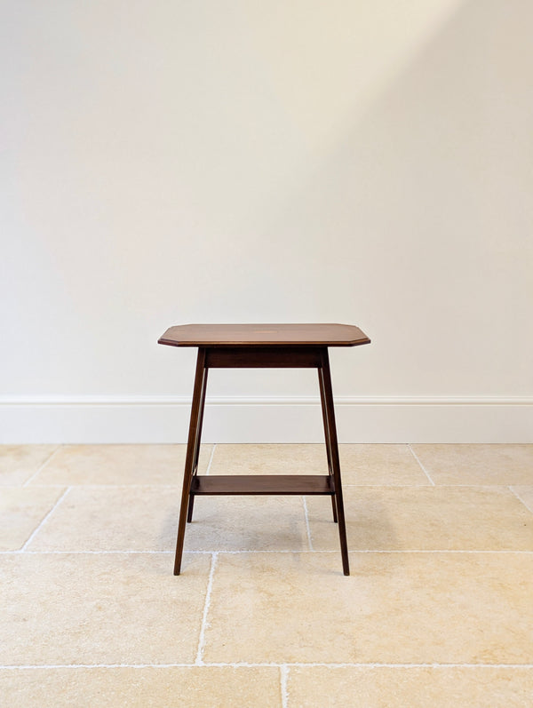Antique Edwardian Inlaid Mahogany Occasional Table c.1905