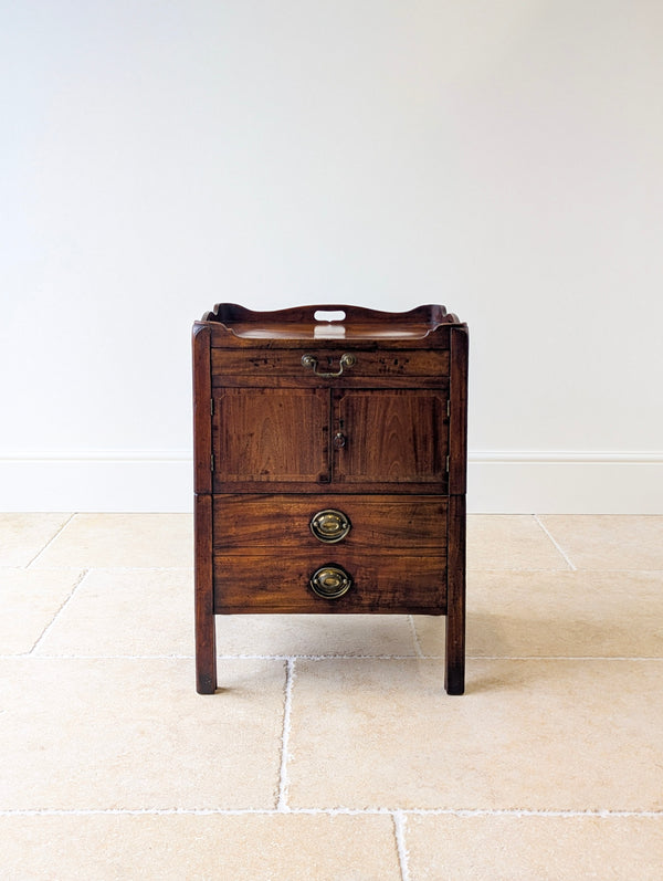 Antique Georgian Mahogany Bedside Commode c.1800
