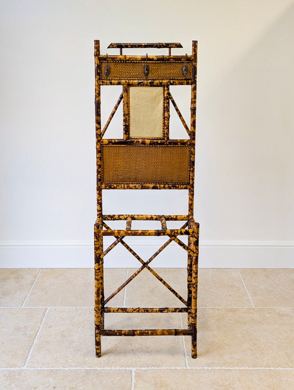 Antique Victorian Aesthetic Movement Bamboo Hall Stand c.1890