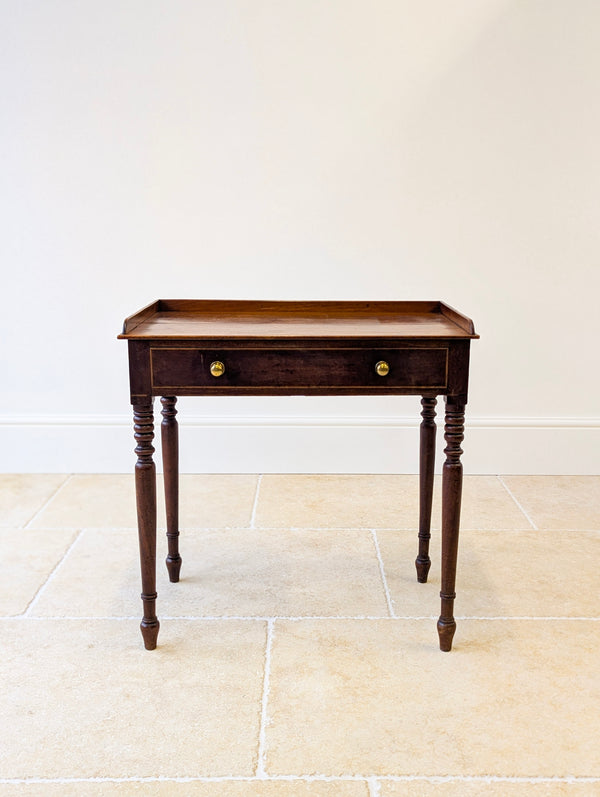 Antique Early Victorian Mahogany Writing Table c.1850
