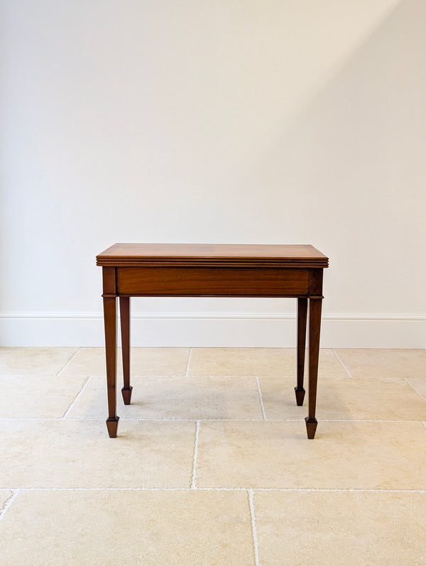 Antique Victorian Mahogany Card Table c.1890