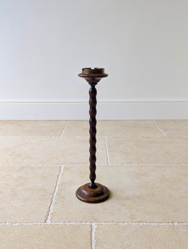 Antique Edwardian Walnut Smoking Stand c.1910