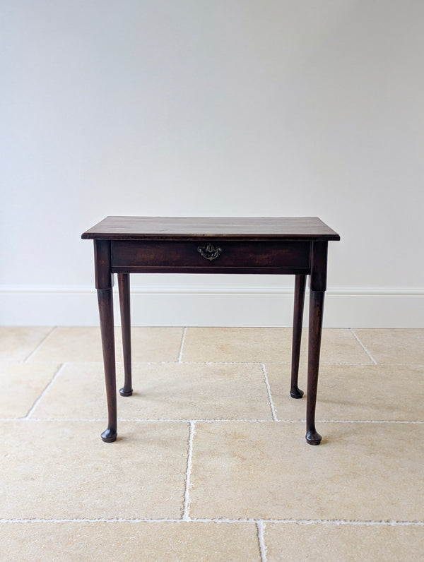 Antique Georgian Mahogany Side Table c.1750