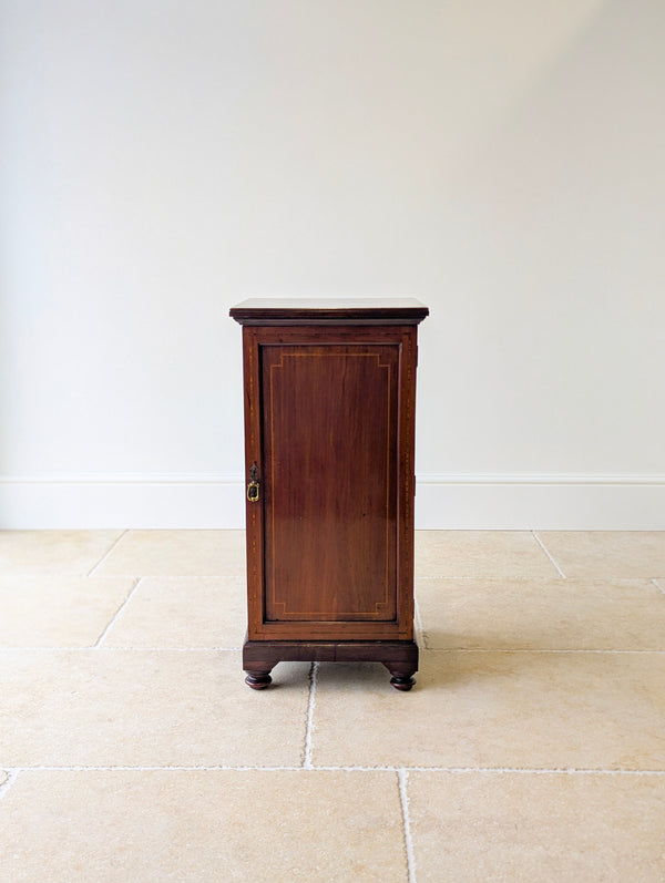 Antique Edwardian Mahogany Record Cabinet c.1910