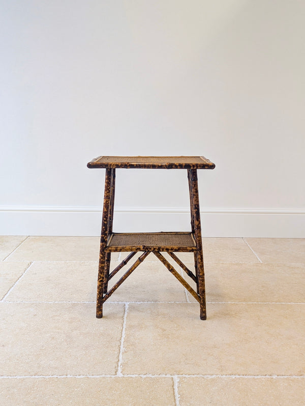 Antique Victorian Bamboo Occasional Table c.1890