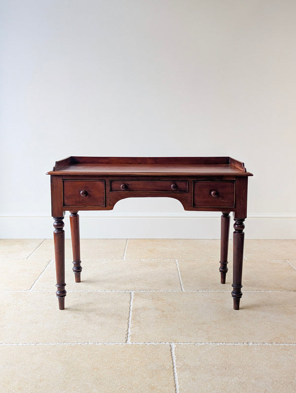 Antique Victorian Mahogany Writing Table c.1890