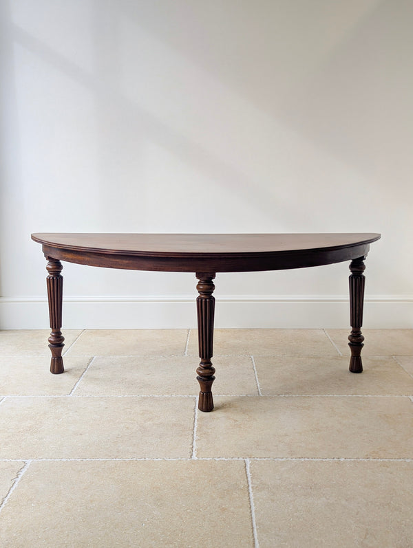 Antique Victorian Mahogany Console Table c.1870