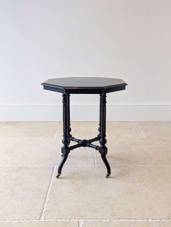 Antique Victorian Aesthetic Movement Occasional Table c.1890