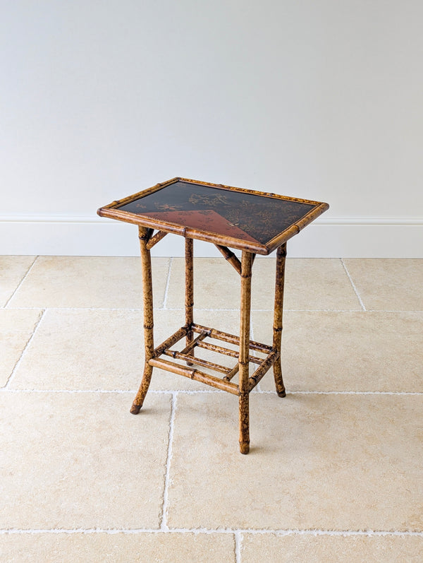 Antique Victorian Bamboo Occasional Table c.1890