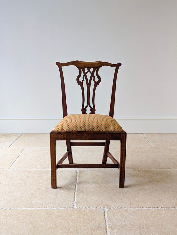 Antique George III Mahogany Side Chair c.1790