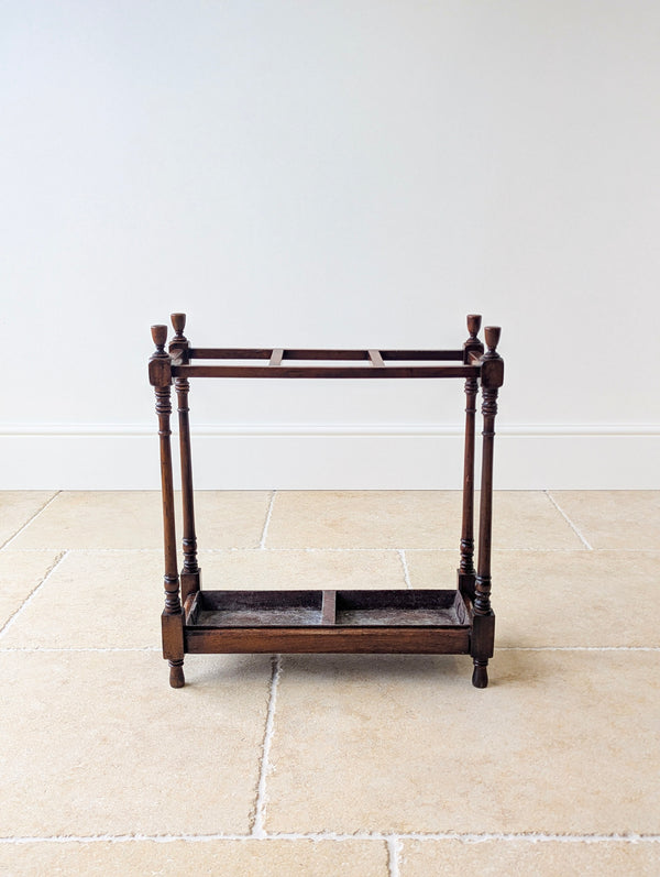 Antique Victorian Mahogany Stick Stand c.1890