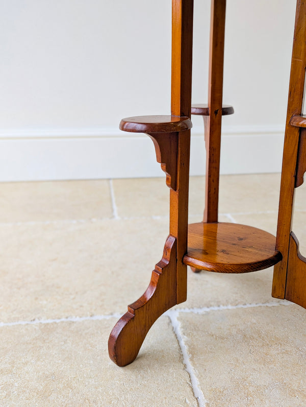 Antique Early 20th Century Beech Occasional Table c.1920