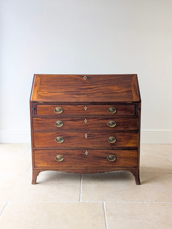 Antique Georgian Mahogany Bureau c.1800