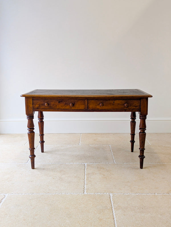 Antique Victorian Mahogany Writing Table c.1870