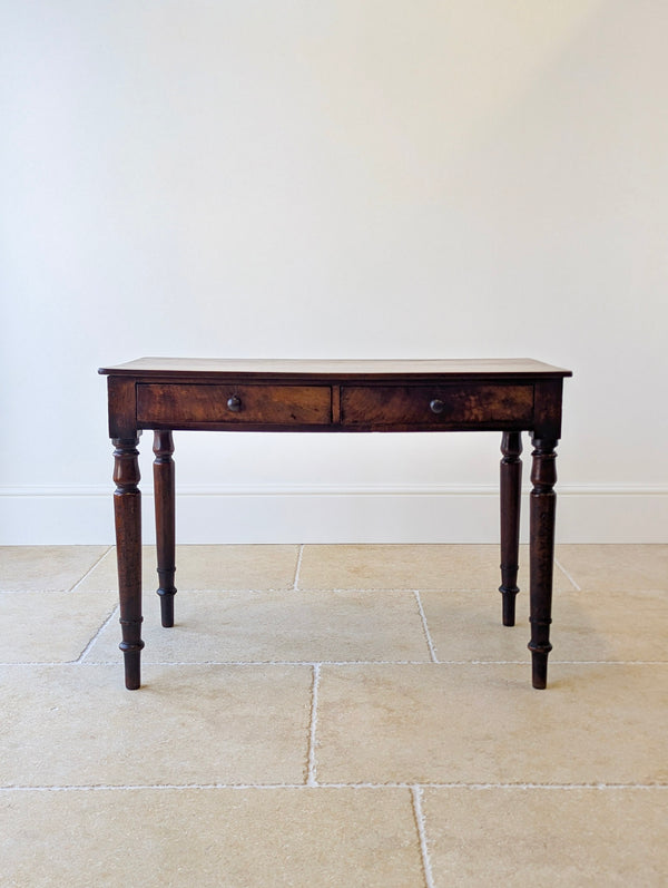 Antique Early Victorian Mahogany Writing Table c.1840