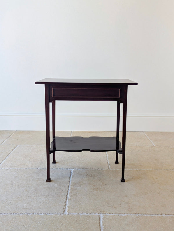 Antique Victorian Mahogany Side Table c.1890