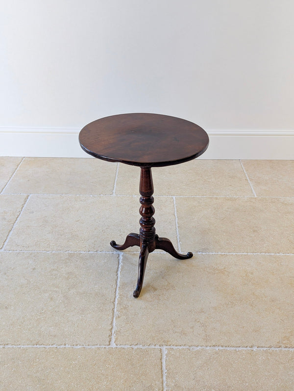 Antique George III Mahogany Tilt-Top Tripod Table c.1780