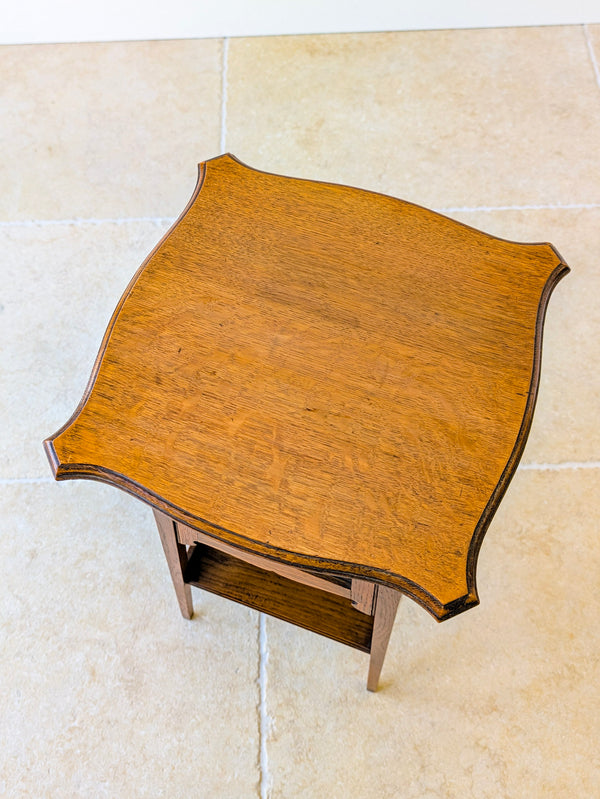 Antique Arts & Crafts Oak Occasional Table c.1900
