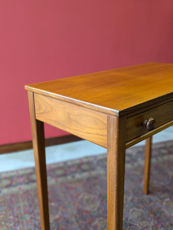 Mid Century Teak Side Table / Small Desk by Younger