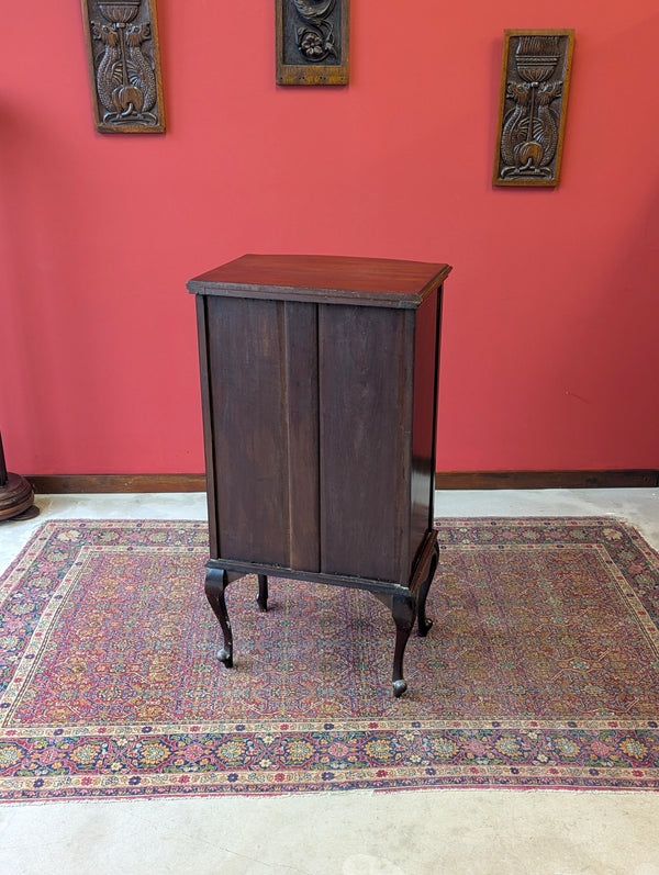 Antique Victorian Carved Mahogany Cupboard / Cabinet / Bedside