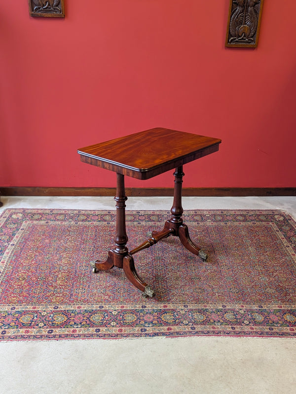 Antique Mid 19th Century Mahogany Occasional Table / Library Table