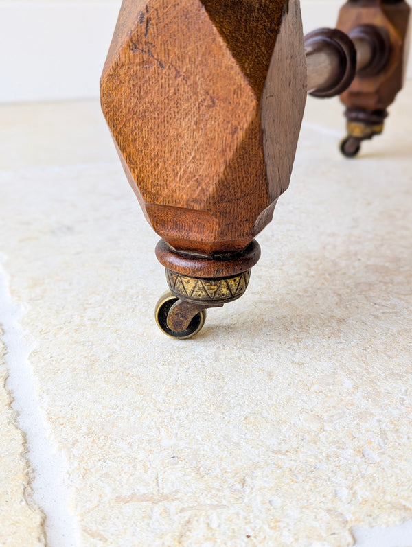 Antique Victorian Ash Writing Table by Hindley & Sons c.1880