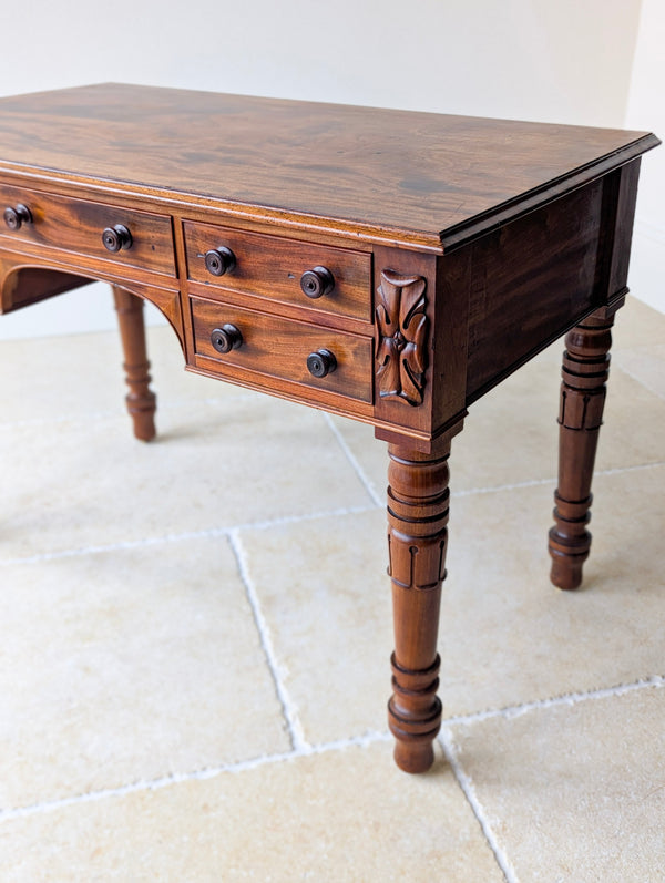 Antique William IV Mahogany Writing Table c.1835