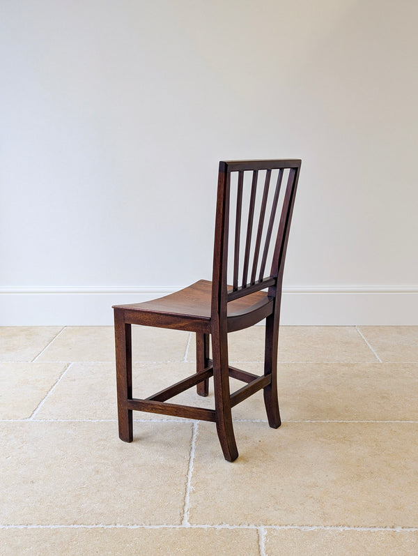 Antique Victorian Oak Vernacular Side Chair c.1850