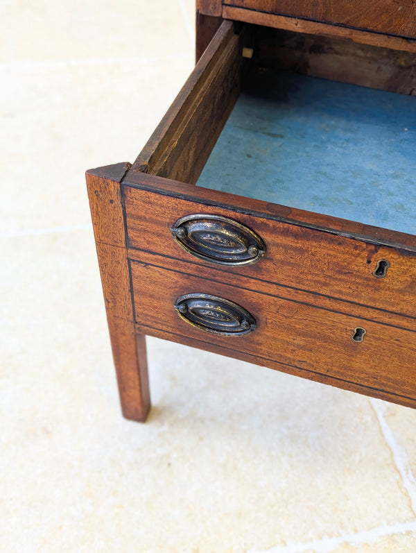 Antique George III Mahogany Bedside Commode c.1800