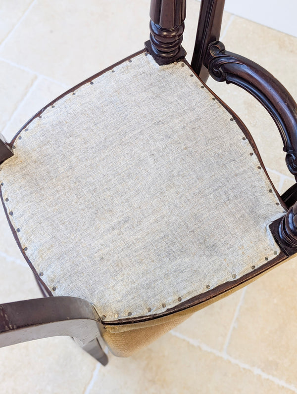 Set of Four Antique Victorian Mahogany Dining Chairs c.1880