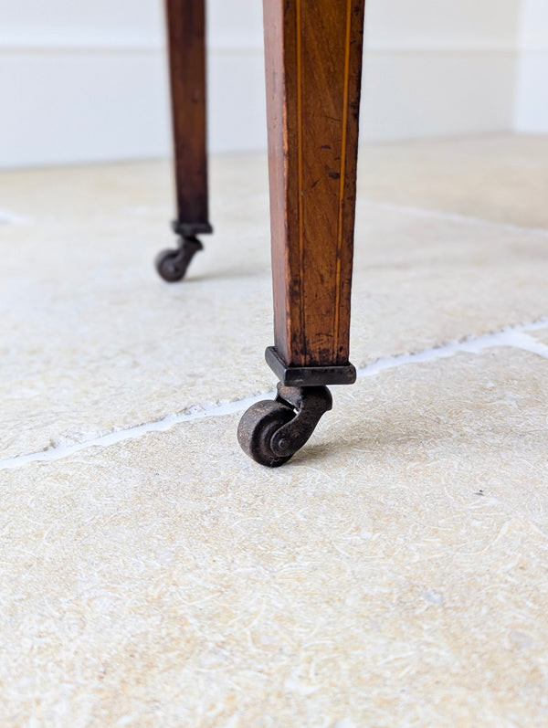 Antique Late Victorian Mahogany Bedside Cabinet c.1890