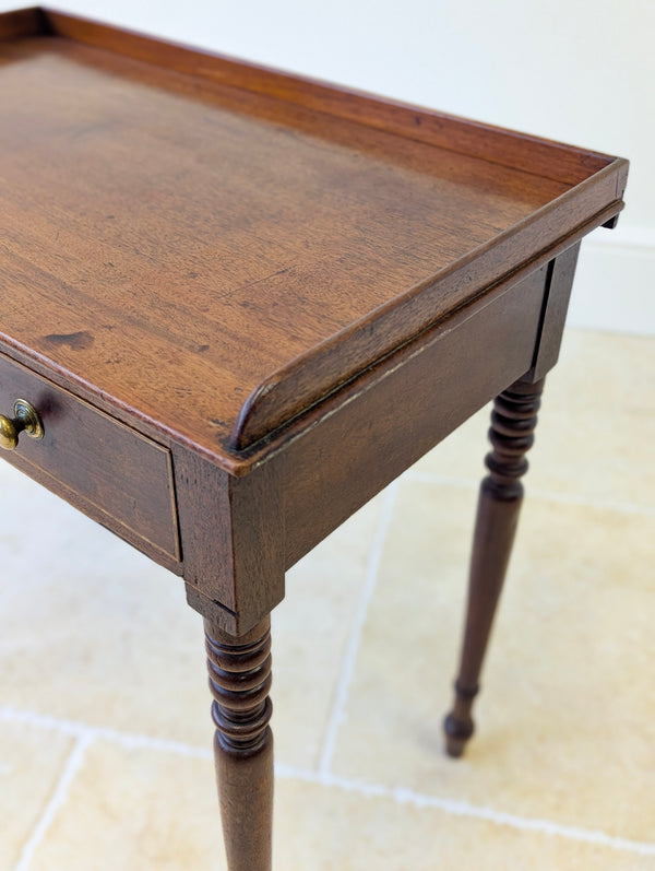 Antique Early Victorian Mahogany Writing Table c.1850