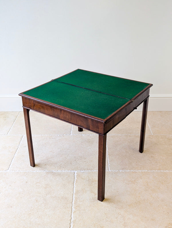 Antique Regency Mahogany Card Table c.1820