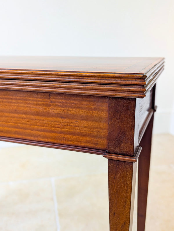 Antique Victorian Mahogany Card Table c.1890