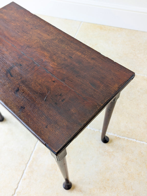 Antique Georgian Mahogany Side Table c.1750