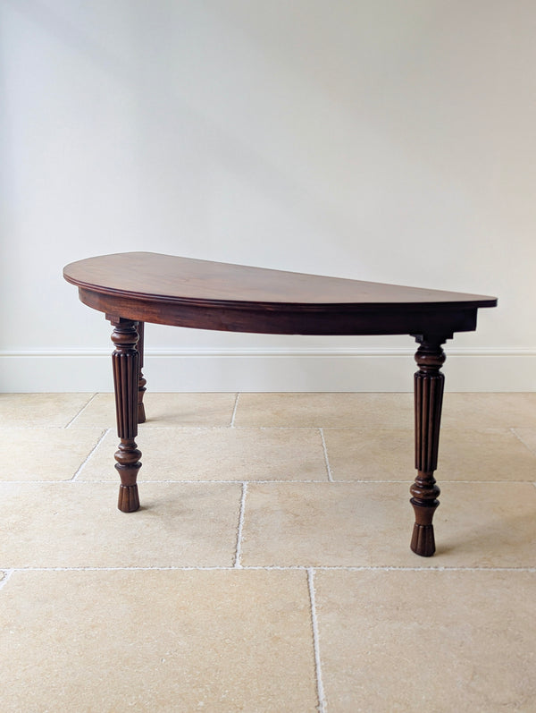 Antique Victorian Mahogany Console Table c.1870