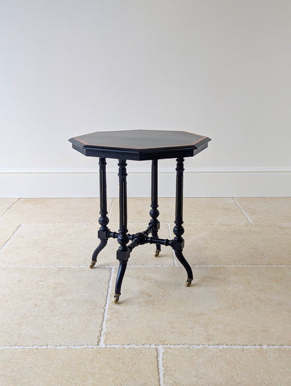 Antique Victorian Aesthetic Movement Occasional Table c.1890