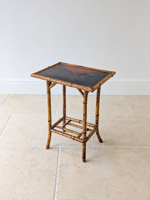 Antique Victorian Bamboo Occasional Table c.1890