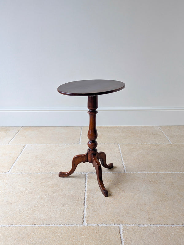 Antique Georgian Mahogany Oval Tilt-Top Tripod Wine Table c.1820