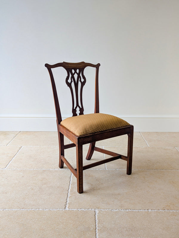 Antique George III Mahogany Side Chair c.1790