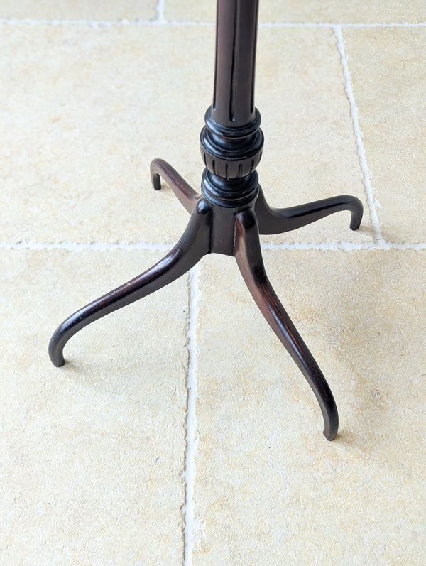 Antique Georgian Walnut Torchère c.1820